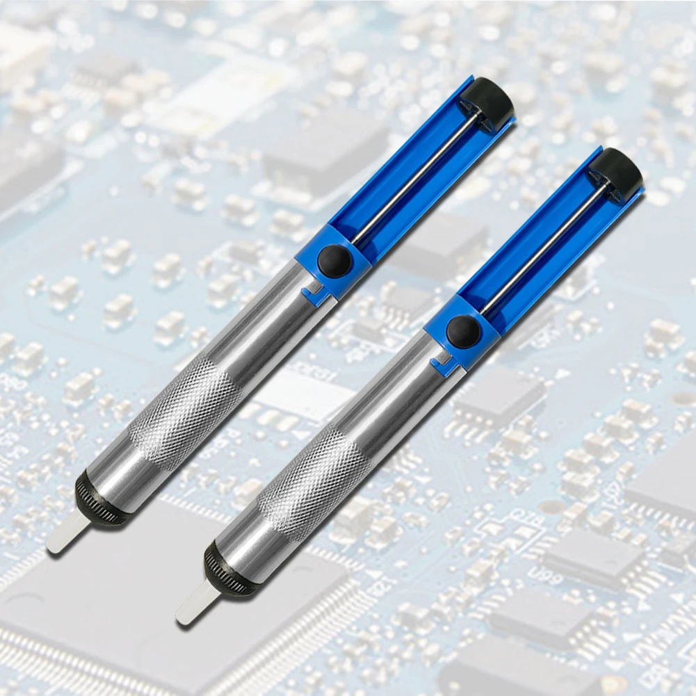 Desoldering Tool Portable Soldering Sucker Pen High Pressure Vaccum Desoldering Pump Automatic Rebound Solder Suck for DIY Electronic Repair