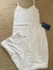 Eyelet White Tank Pant Home Set Woman Bow Slim Crop Top+Elastic High Waist Straight Trousers Summer Cotton Pajama 2 Piece Sets 1