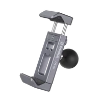 FANAUE Bike Bicycle Mobile Phone Holder 360 View Universal Aluminium alloy Motorcycle Phone Holder For RAM Mounts with 1" Ball - Image 3