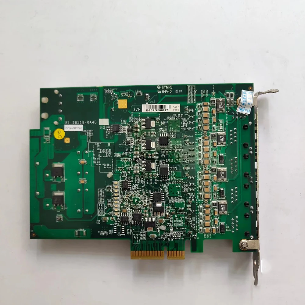 ADLINK ⰡƮ Ʈũ  ׷, 51-18519-0A40 PCIe-GIE64 +