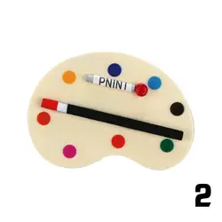 Miniature Artist Paint Set with Easel and Wood Box (2)