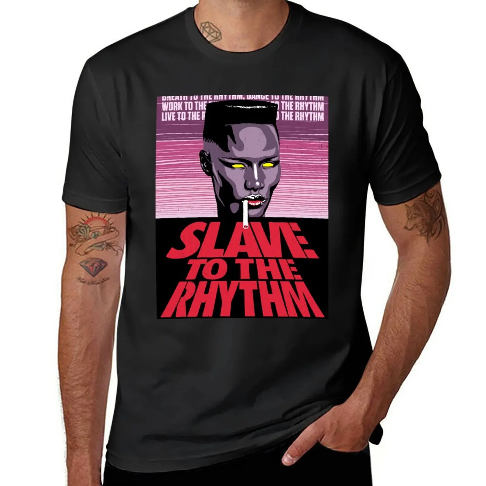 

The Rhythm T-Shirt anime clothes sports fans mens clothes
