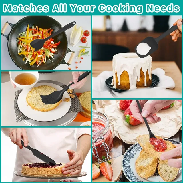 Silicone Spatula Set 6