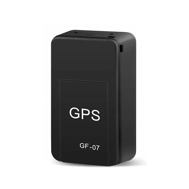 Rastreador de coche Mini GF 07 GPS, seguimiento en tiempo Real, localizador antirrobo y perdido, soporte magnético fuerte, posicionador de mensajes SIM