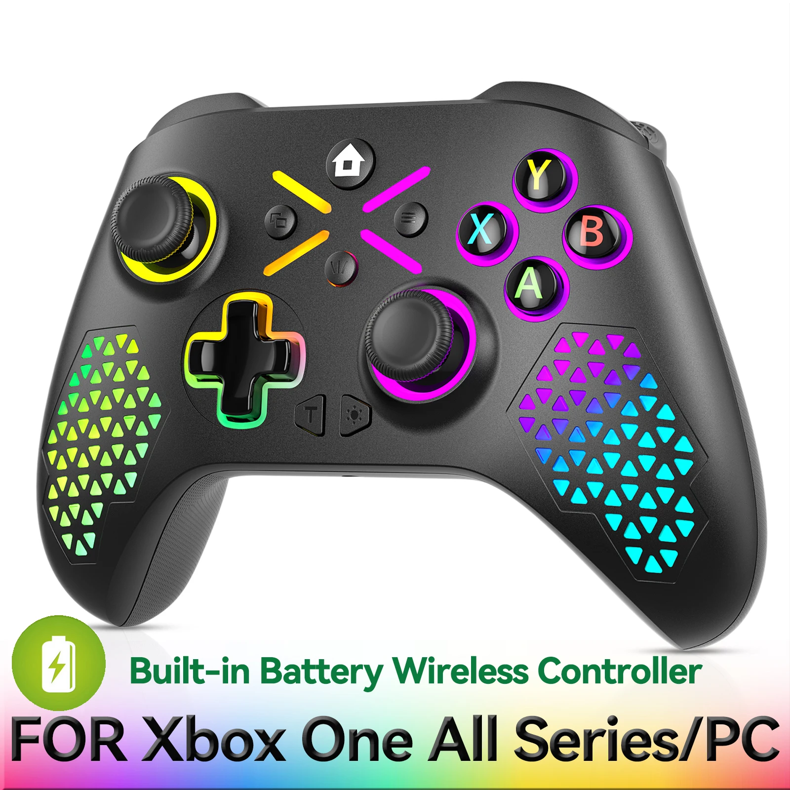 Gamepad Wireless Con Controller Di Gioco Giroscopio A Sei Assi Per Xbox One ,Xbox Seris S, Console Xbox Series X Win 7 8 10 Dual Vibra