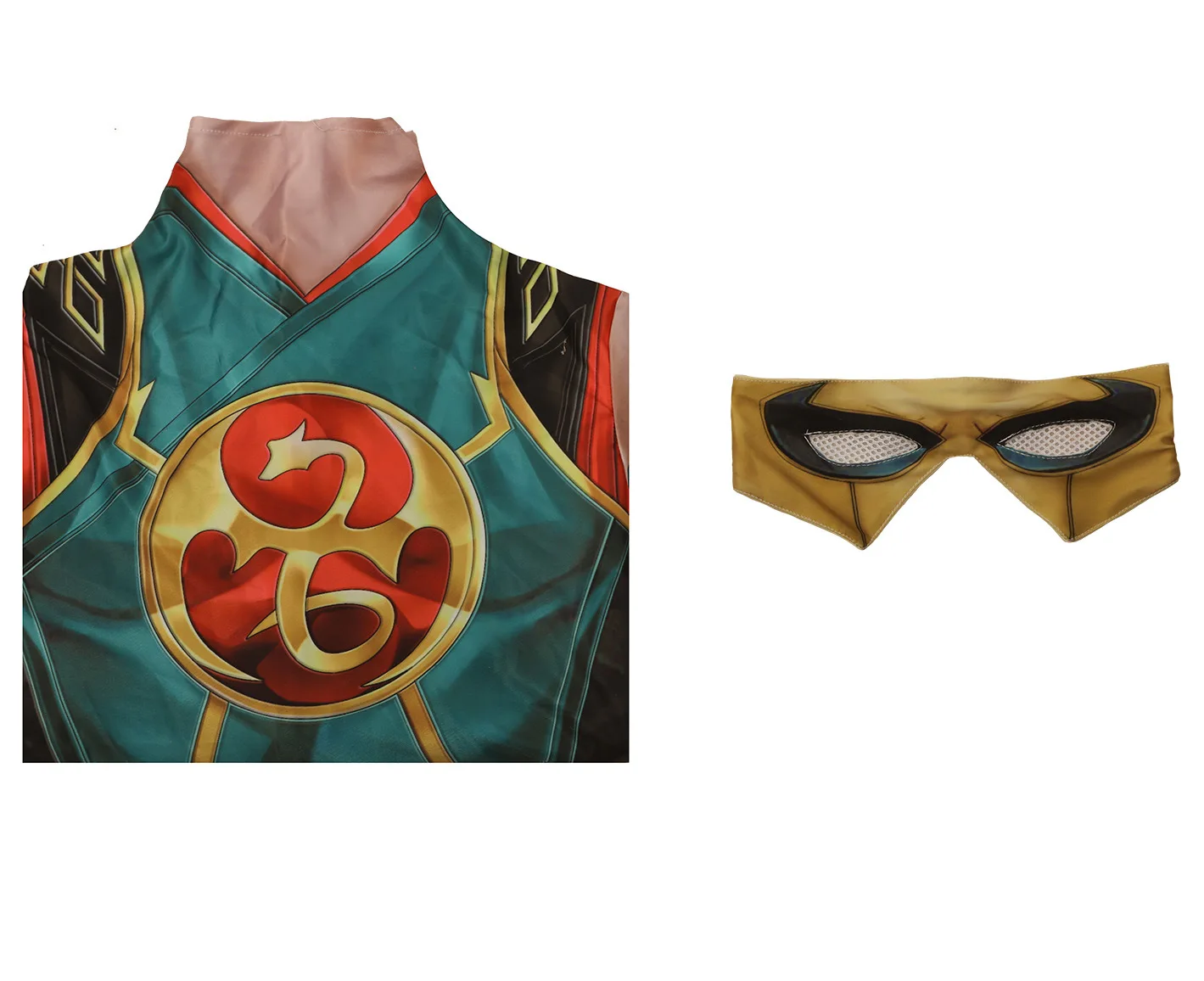 Marvel Rivals: Iron Fist | Green Cosplay Jumpsuit Costume Set 17 Marvel Iron Fist Cosplay Jumpsuit Costume for Men (Unofficial)