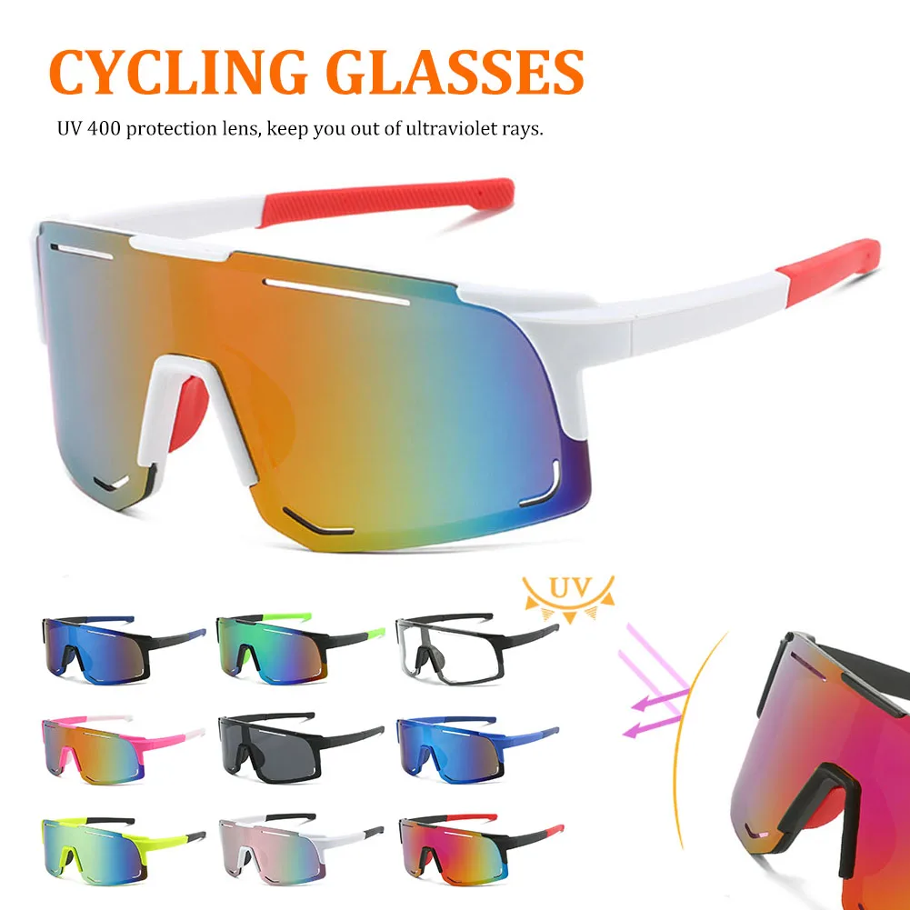 UV Protection Cycling Sunglasses Windproof Glasses For Men Women