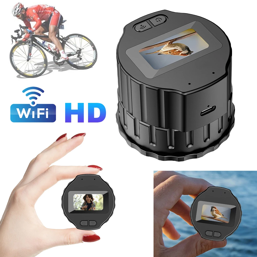 WiFi Telescope Eyepiece Camera 1.5 Inch TFT Screen Portable Spotting Scope Camera 1080P Electronic Eyepiece Camera