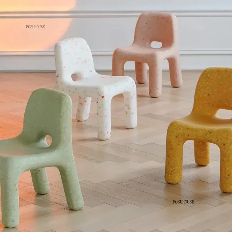 Modern Plastic Study Table and Chairs Set for Kids Table Chair Stool Kindergarten Children Strong Durable Tables Furniture