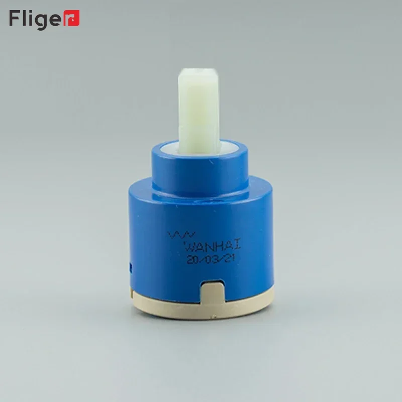 Watersaving Replacement Ceramic Spool Water Mixer Tap Faucet Cartridge 1PC Kitchen Bathroom Faucet Replace Mixing valve