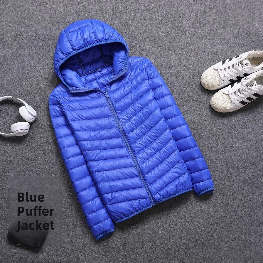 Hooded royal blue