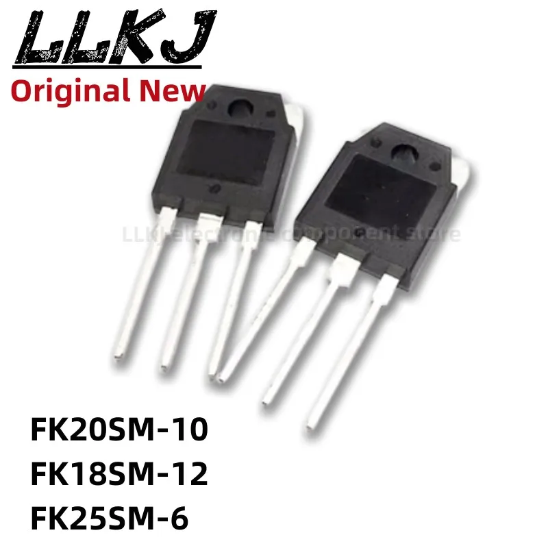 

1pcs FK20SM-10 FK18SM-12 FK25SM-6 TO3P POWER TRANSISTORS TO-3P