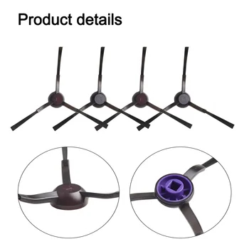 4/10pcs Corner Side Brushes For Eureka NERE10s E10S Robot Replacement Vacuum Cleaner Home Appliance Accessories 1