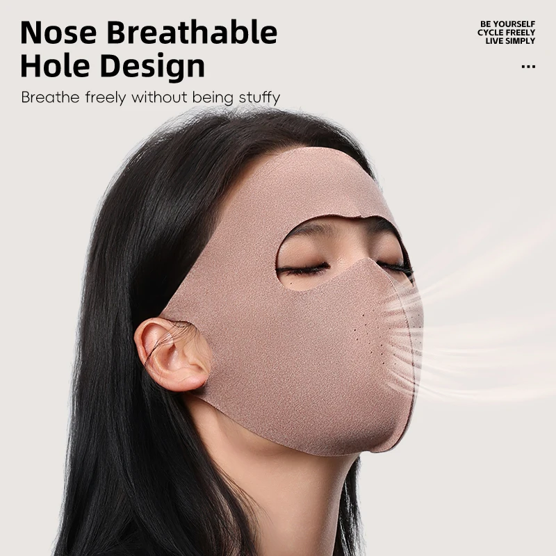 WEST BIKING Windproof Cycling Mask Warm Breathable One-Piece Face Mask for Men And Women Dustproof Sports Hiking Face Cover