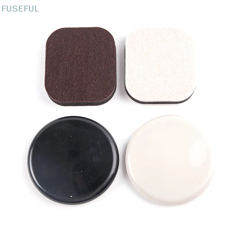 Description Picture 4 of item5*Office Chair Wheel Stopper Furniture Caster Cups Hardwood Floor Protectors Anti Vibration Pad Chair Roller Feet Anti-slip Mat
