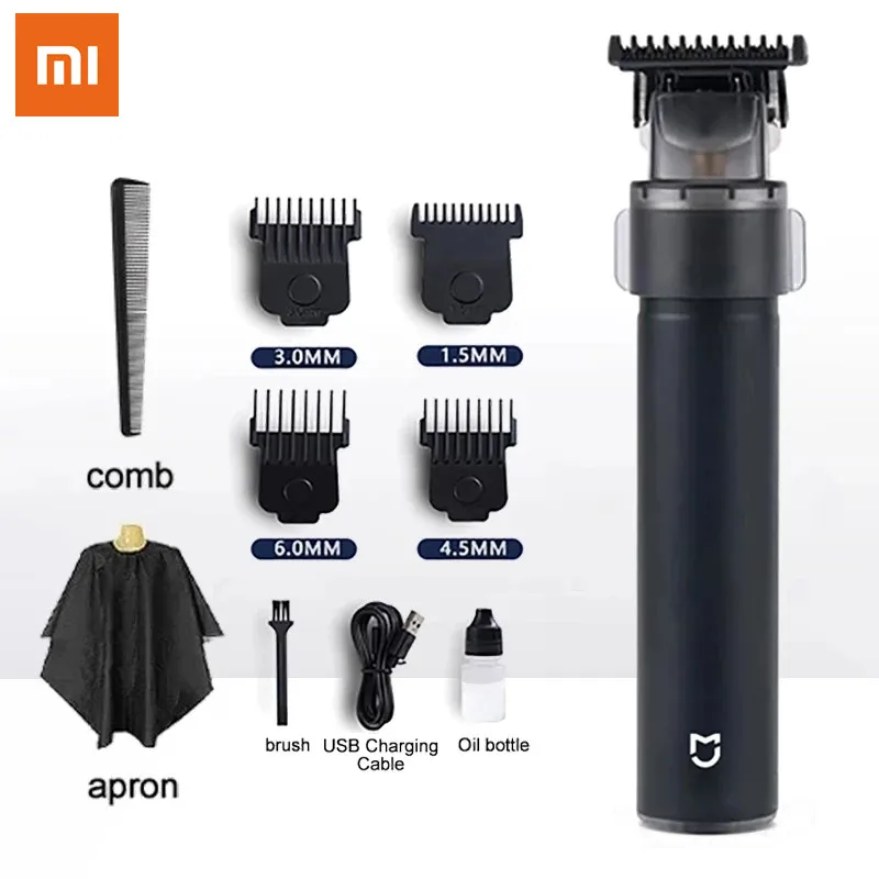 Men Hair Clipper Xiaomi Mijia Hair Clipper Trimmer For Men Electric Shaver Clippers Barber Professional Haircut Machine Barbershop Cutting Beard