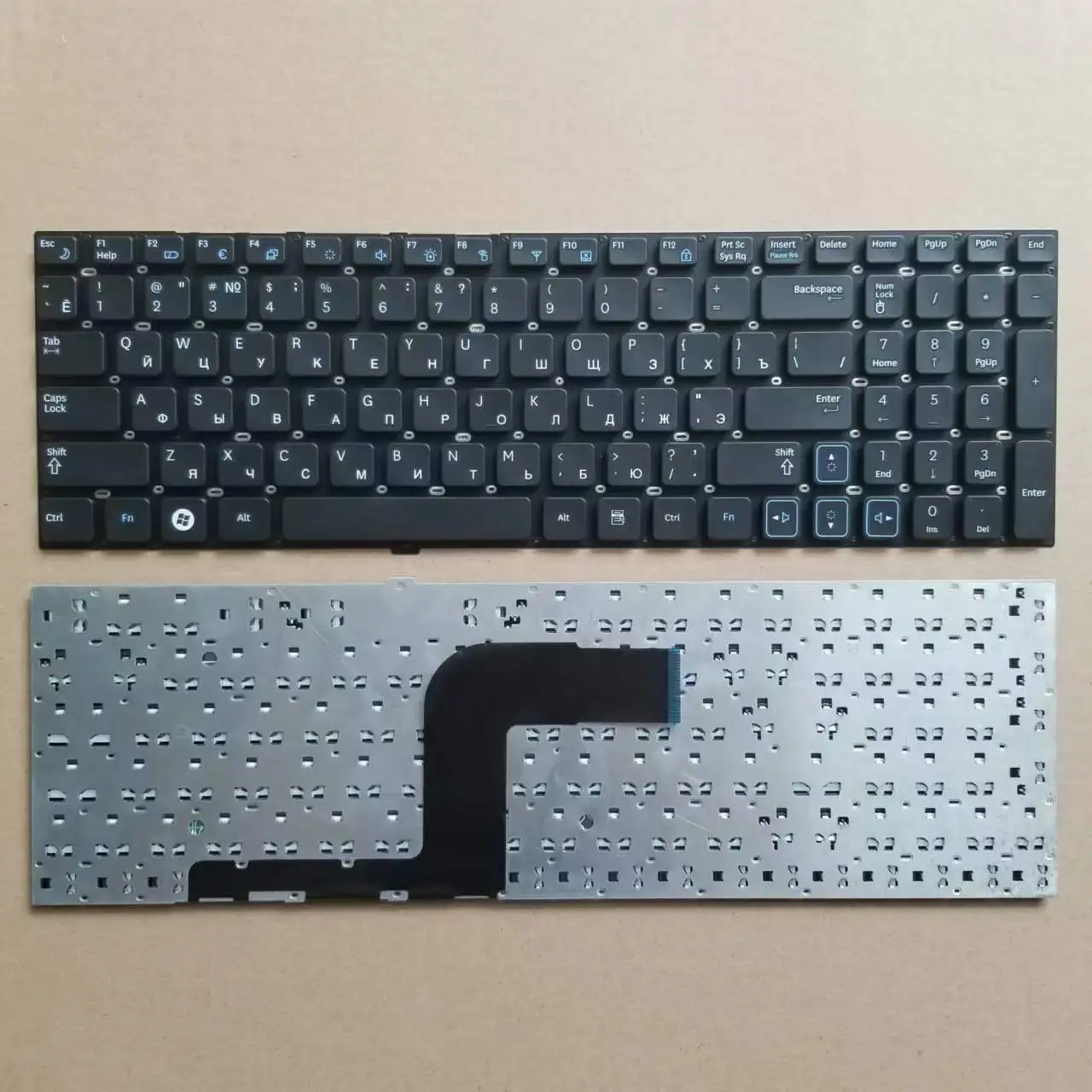 New RU Russian Keyboard For Samsung RV515 RV511 RV518 RV513 RV509.