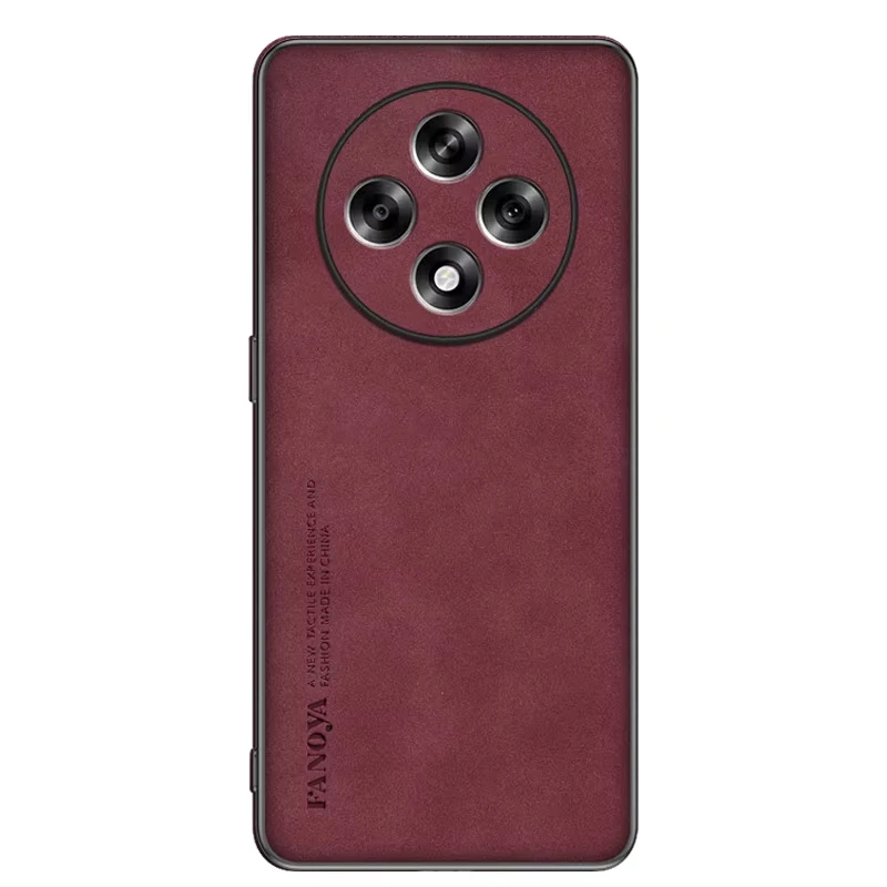 Luxury Sheepskin Leather Case - Men's Business Retro Back Cover