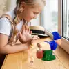 Christmas Santa Claus Bubble Blower with Music Light Gnomes Farting Bubble Toy Xmas Gift for Boys Girls Children E5P5 5