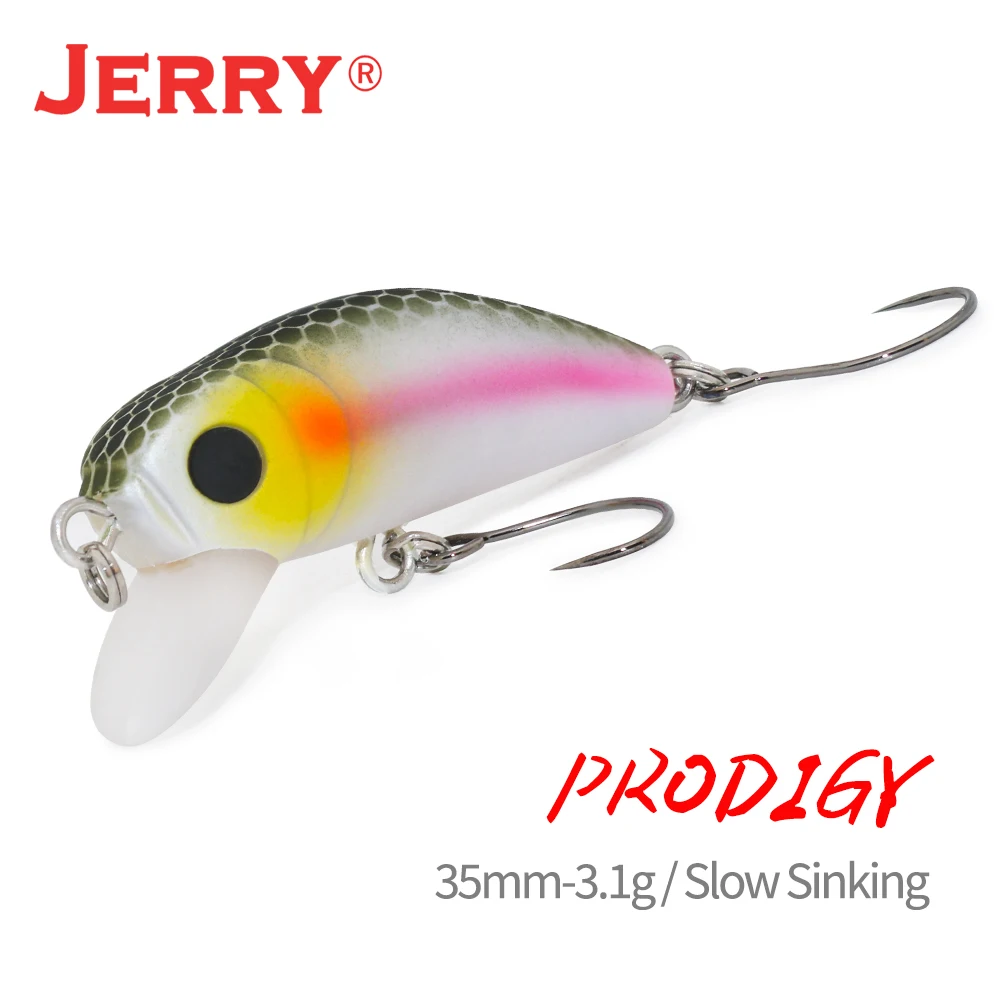 Jerry Prodigy Spinning Slow Sinking Wobblers Crankbait Trout