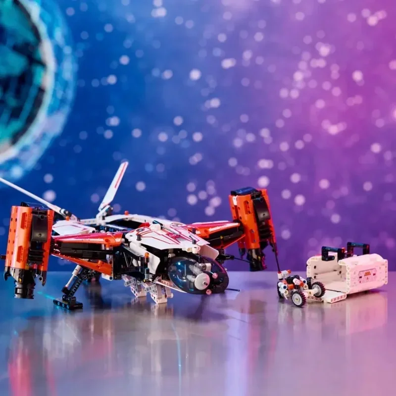 Technical Series Space Heavy Transport Spaceship Model Building Block Bricks Toy Kids For Christmas And Birthday Gifts building block toys building toy set