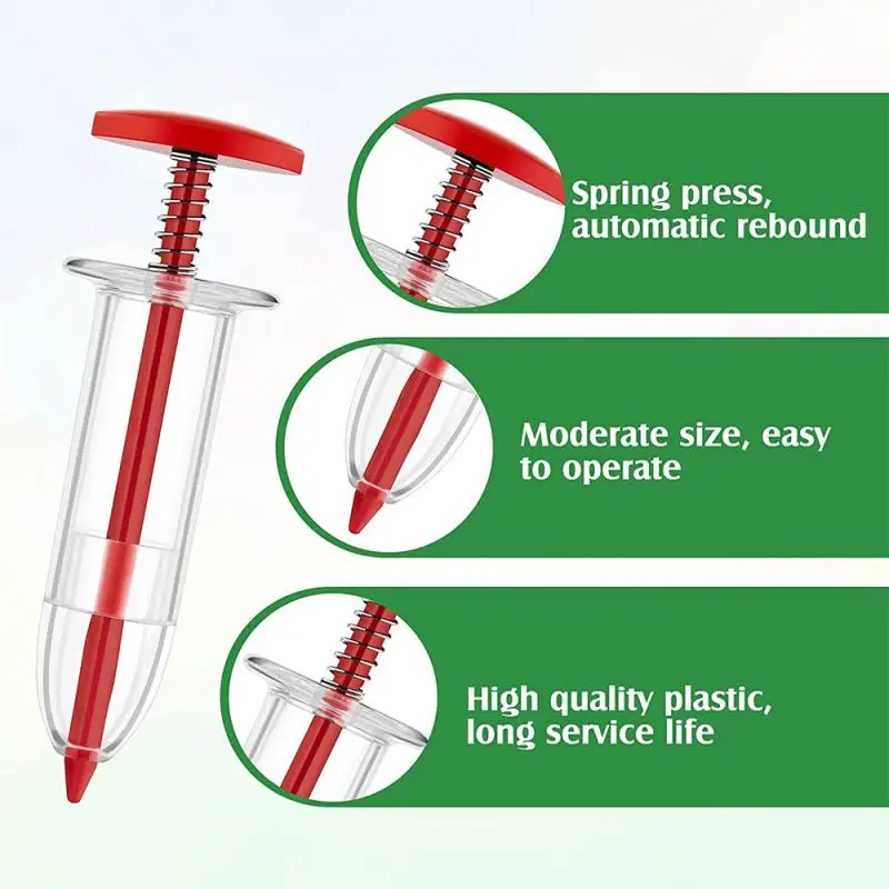 Precision Garden Seed Sowing and Fertilizing Tool