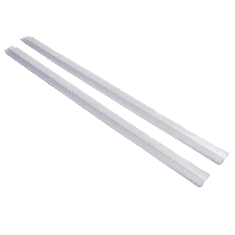 2pcs Bathroom Shower Screen Door Seal Strip PVC 4-6mm Glass Door Bottom Stripping Seal Sweep Water Blocking Strips 50cm - Image 3
