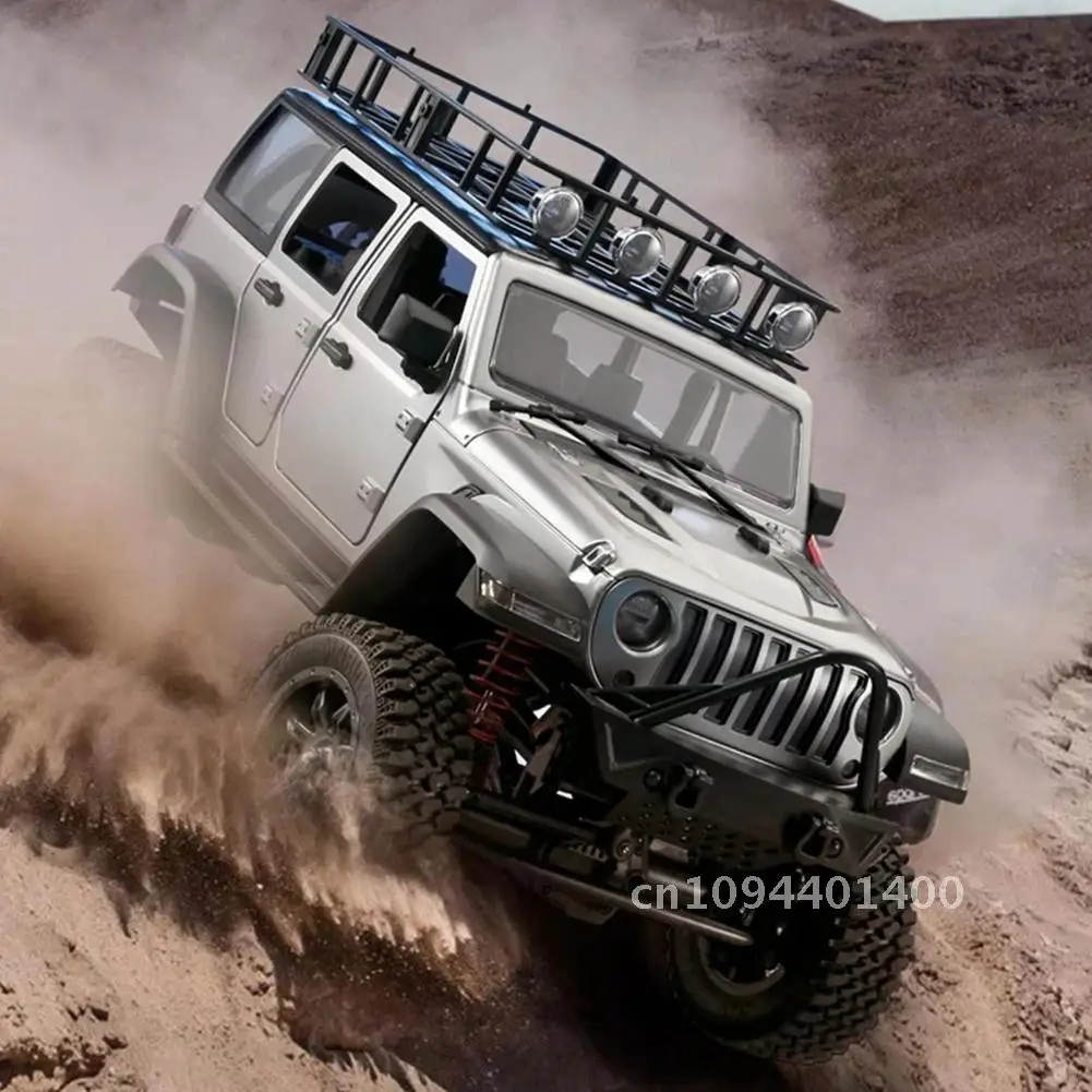 New MNRC MN128 RTR 1/12 2.4G 4WD Full Scale  RC Car LED Light Rock Crawler Climbing Truck For Adult Children Toy Gift 3