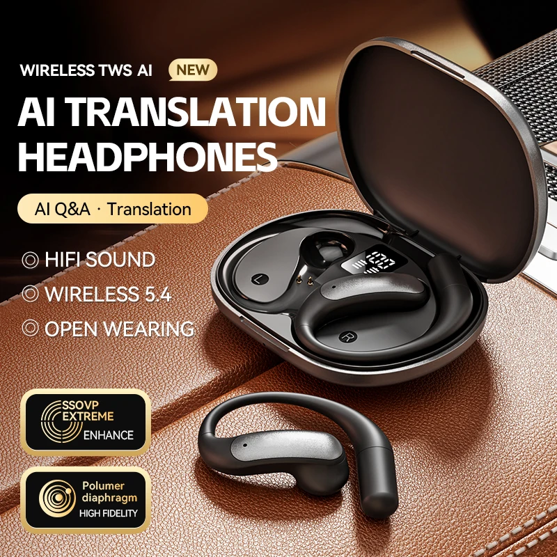 AI-Powered Wireless Earbuds with 360° Sound and Extended Battery Life