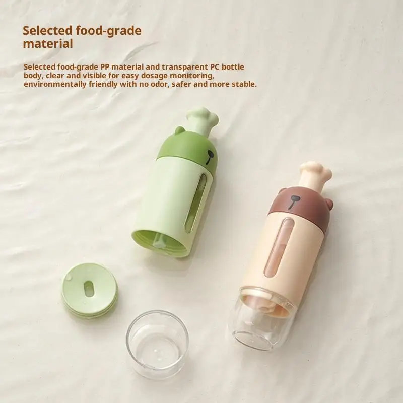 Metering Salt Shaker Push Type Salt Dispenser Salt Tank Sugar Bottle Shaker Canister Quantitative Salt Shaker Moisture-proof