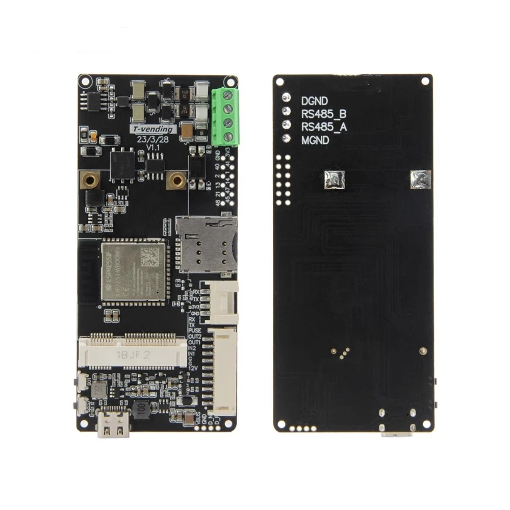 

T-Vending ESP32-S3 IOT Development Board Support T-PCIE SIM Modules Serie