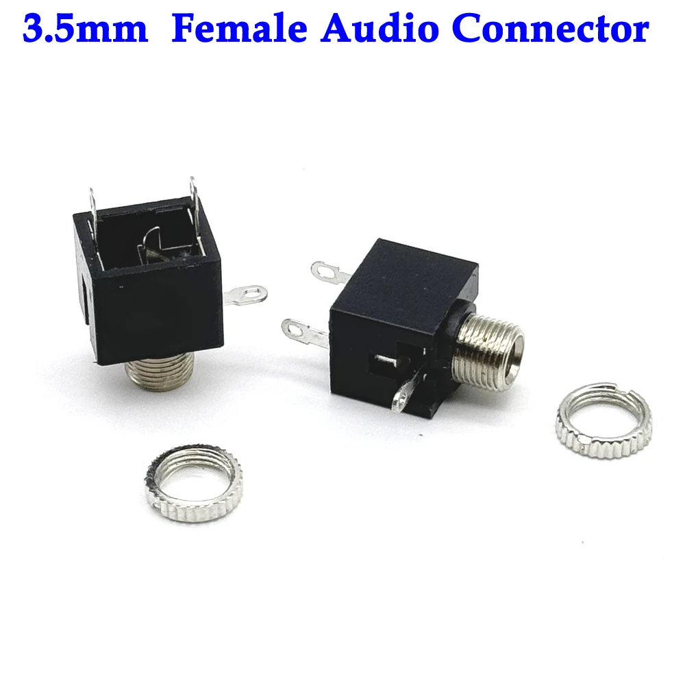 

Good Quality 3.5mm Female Audio Connector 3 Pin DIP Headphone Jack Socket Mono Channel PJ-301M PJ301M