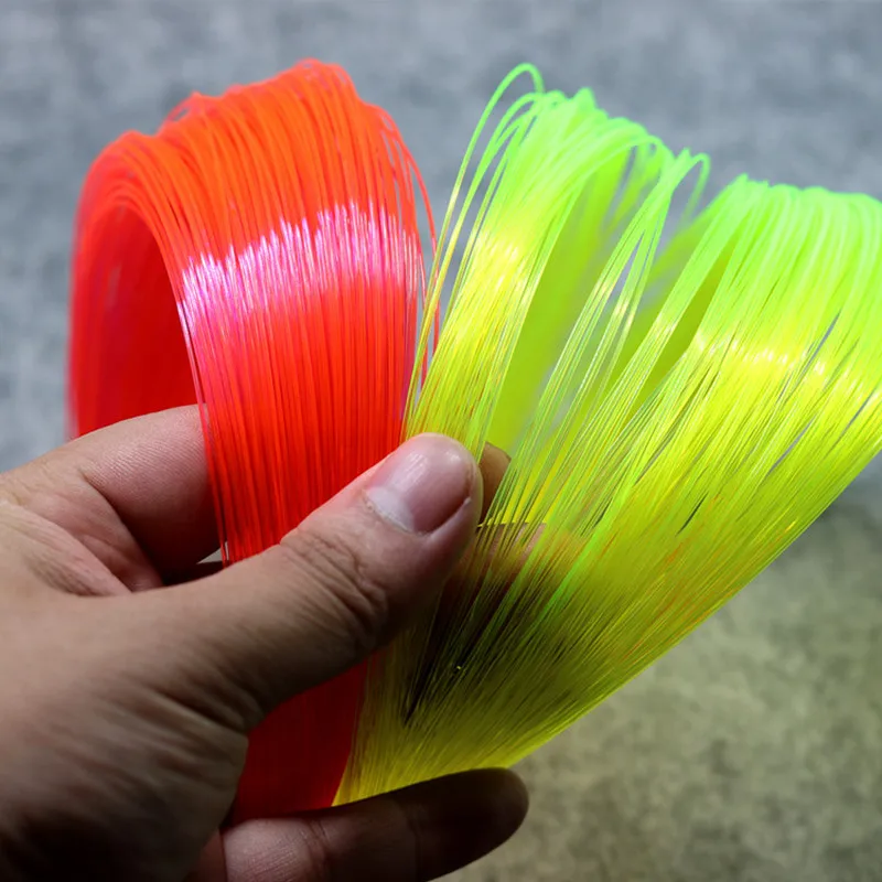 Optic Fiber Red Green Rods 100cm 1mm 1.5mm 2mm for Bow Archery Slingshot Sight Replaceable High Glows Fiber 100CM Length Sizes 5
