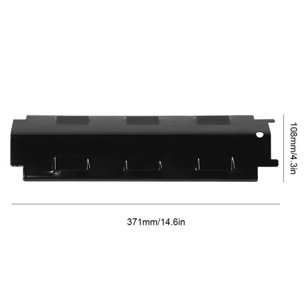 4Pcs Grill Heat Plate Shield Heat Tent Replacement Parts BBQ Gas Grill Plate Shield Tent Burner Cover
