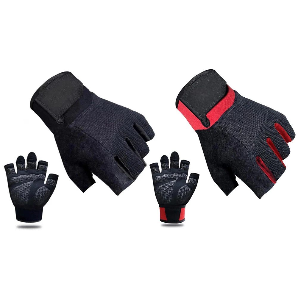 Weight Lifting Gloves Half Finger Gloves Workout Gloves Cycling Gloves for Men and Women for Weight Lifting Cycling Gym Training 5