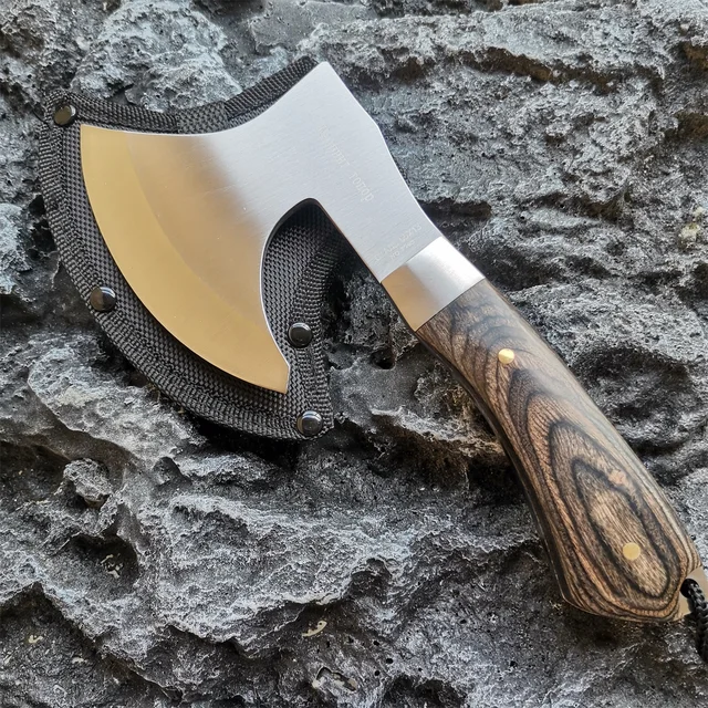 biologie Circus schermutseling Mini Bijl Brede Tomahawk Bijl Gehamerd Camping Hatchet Met Rvs Jacht  Tactische Survival Mes Multifunctionele| | - AliExpress