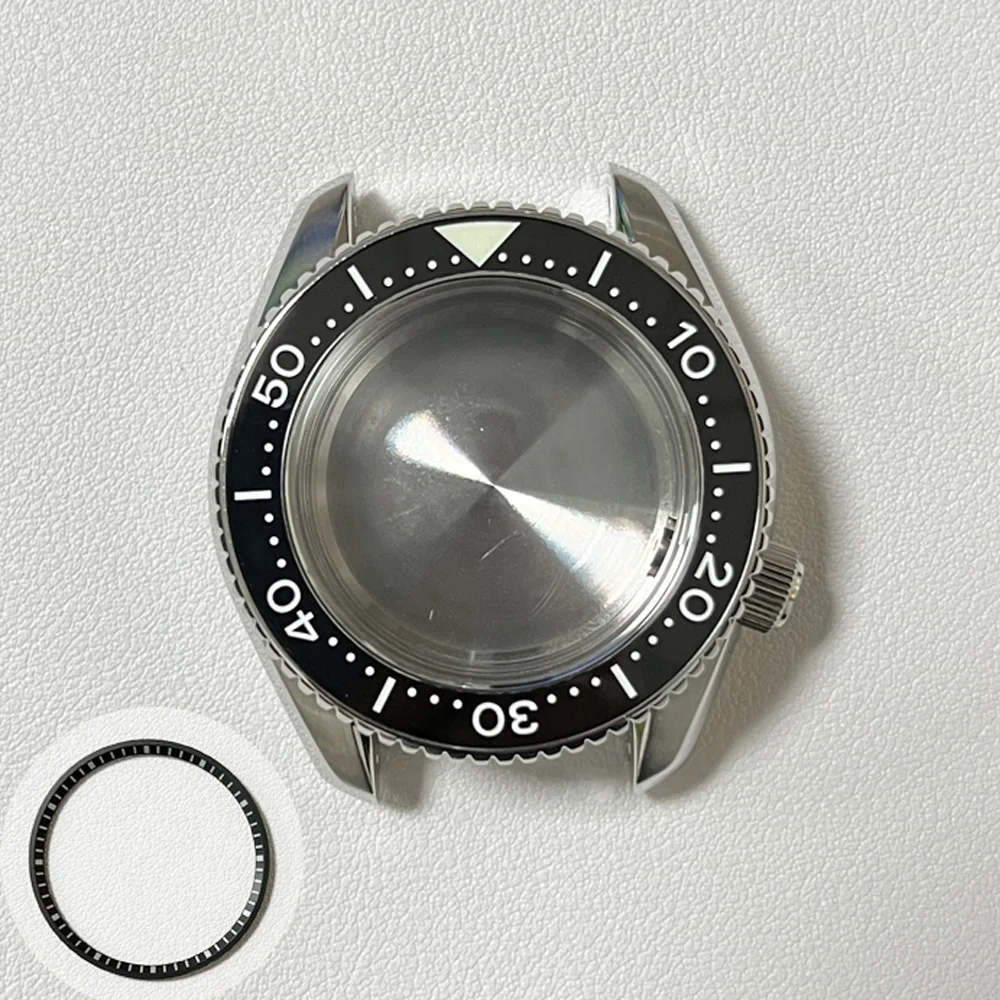

Watch Parts Solid 42.13mm Stainless Steel SBDX001 MM300 Watch Case Ceramic Bezel Sapphire Fit NH35/36 Automatic Movement 30Bar