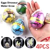 4PCS/Set Hatching Eggs Dinosaur Water Grow Novelty Magic Egg Dinosaur Toy Science Kits Educational Toys for Kids Gifts Dino Egg 1