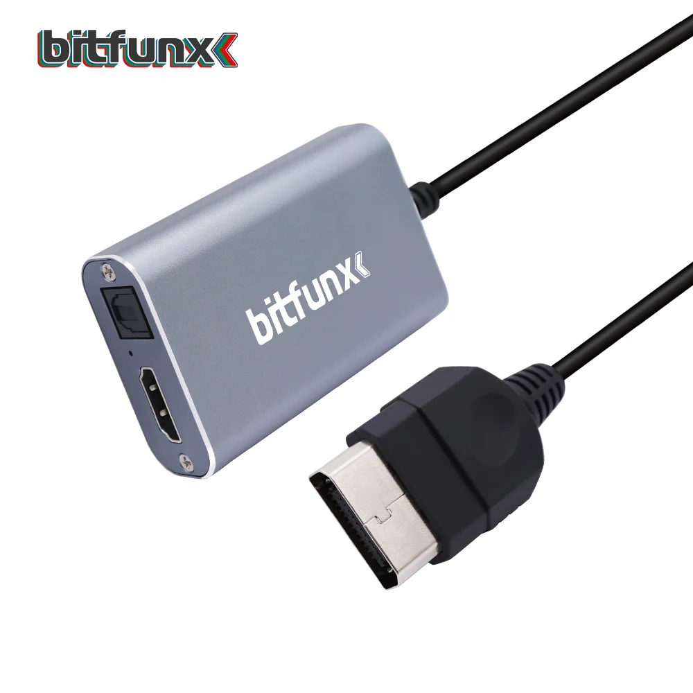 Bitfunx HDMI Adapter for XBOX Classic Retro Gaming Consoles HD Cable Accepts 5.1 Dolby Digital Surround Sound