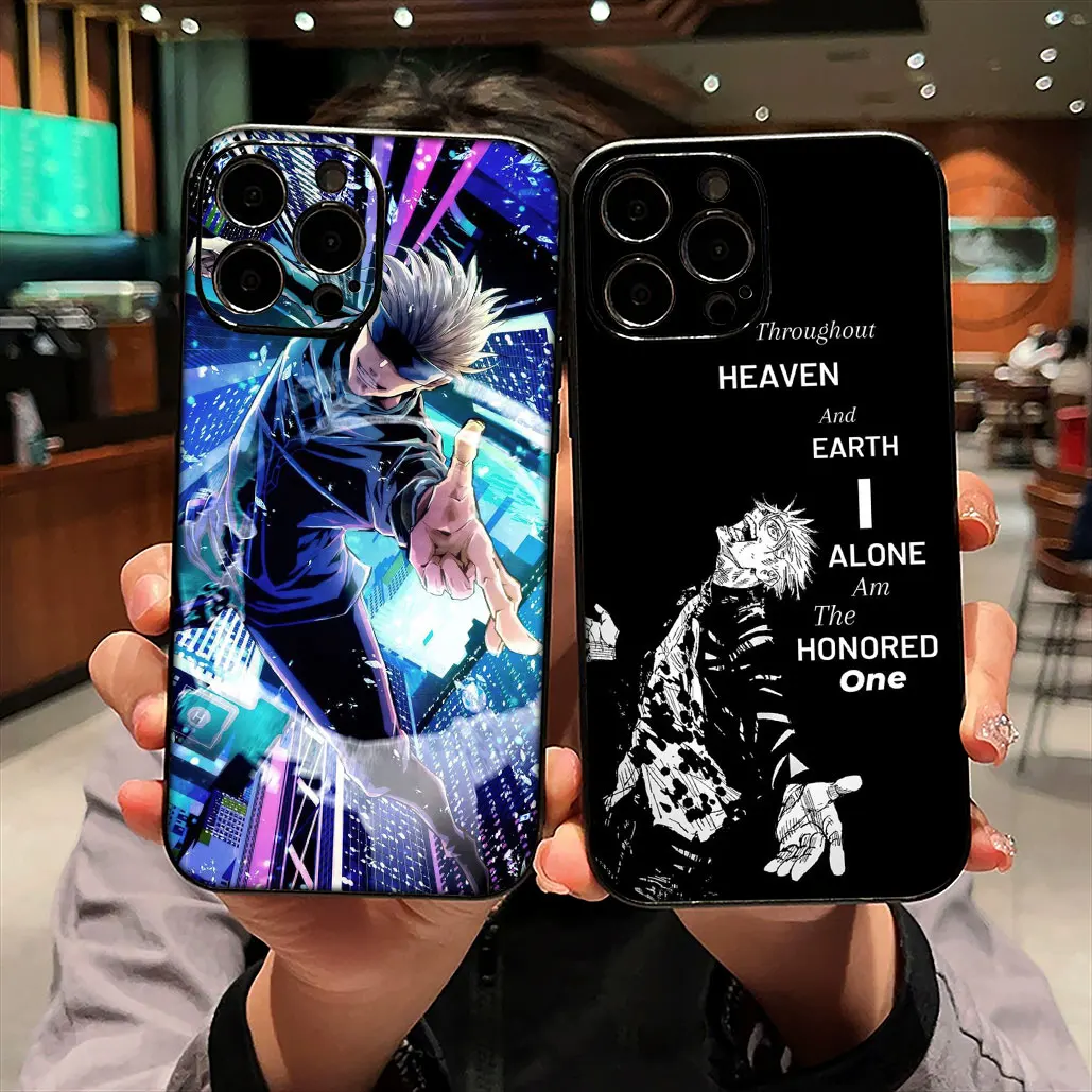 Anime-Inspired Jujutsu Sorcerer Phone Case