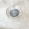 Kitchen Sink Sewer Strainer Basin Drain Stopper Stainless Steel Sink Waste Plug Filter Anti-clog Floor Drain Kitchen Accessories 5