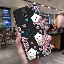 Shockproof Silicone Soft TPU Phone Case - Cute s Back Cover for Nokia 1.4 (HS-C0604)