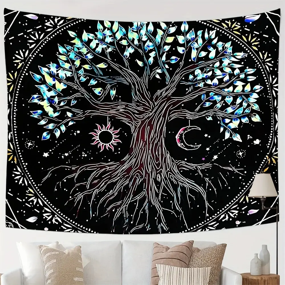Tree Of Life Tapestry Decor 1Pcs