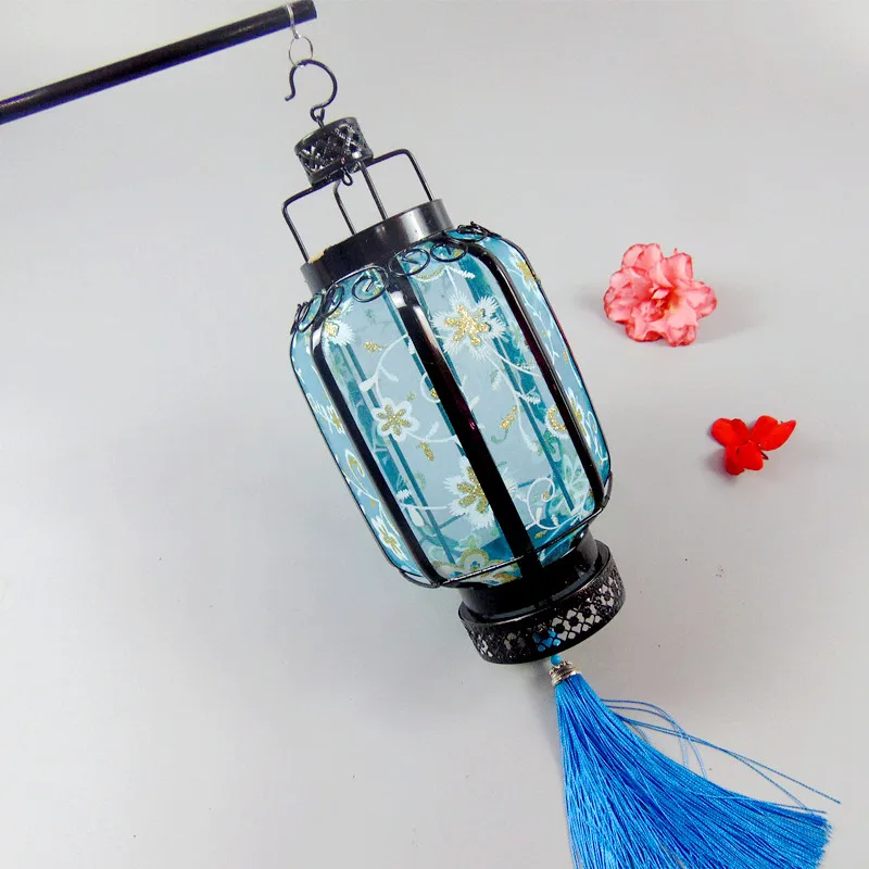

Antique lantern Hand-held Lantern handicraft Spring Festival New Year Mid-Autumn Festival Palace Lantern Colorful lantern