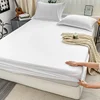 Premium Solid Color Brushed Fitted Sheet,Ultra-Soft Sateen Weave for Cozy Nights - Hypoallergenic and Easy Care Bedding 3
