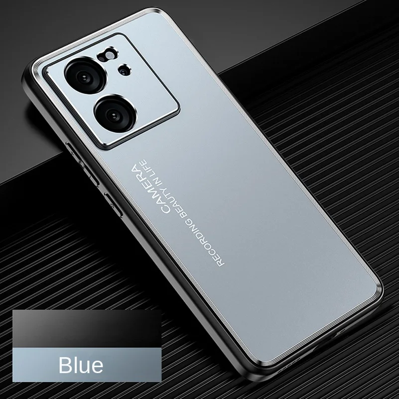 thumbnail image 1 of Funda de placa trasera con chorro de arena de aleación de aluminio para Xiaomi 13T Pro 13T 13 Pro 12S Ultra 12X 12 12T, cubierta trasera protectora de cámara de Metal, 1 of 5
