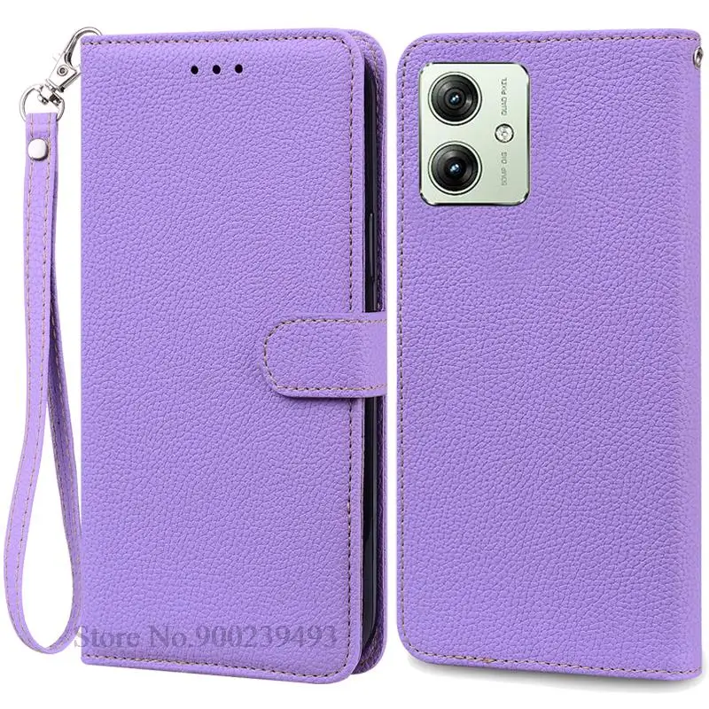 Elegant Silicone Leather Flip Wallet Case