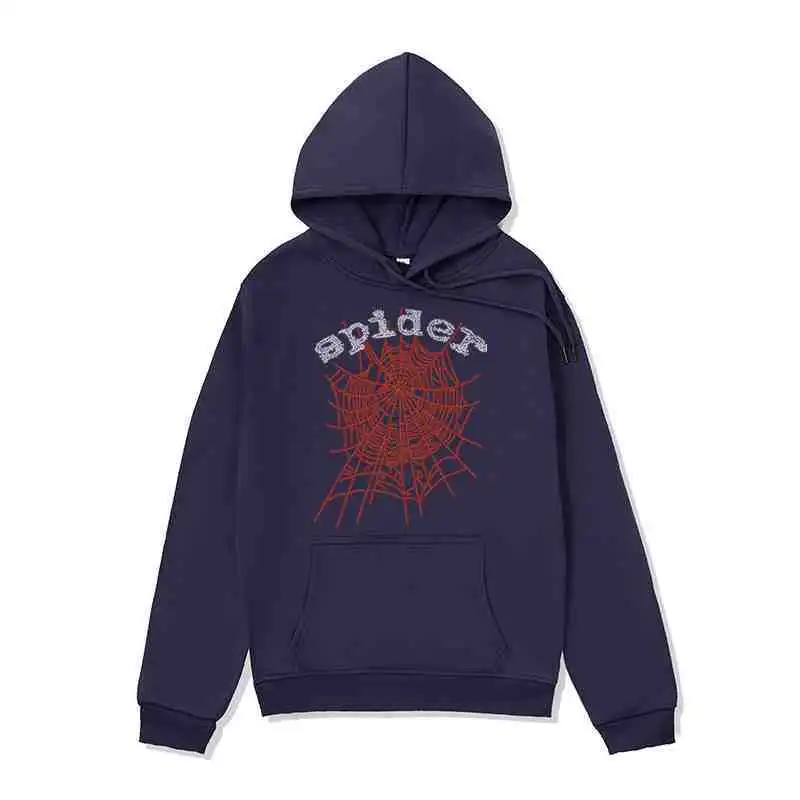 Spider Cobweb Pattern Hoodies Streetwear Fashion Gothic Darkly Zipper Hoodie Women Men y2k Autumn Hooded Sweatshirt Jacket Coat