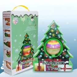2022 adornos navideños, decoración de árbol de Navidad con Graffiti, pintado a mano, Bola de pintura eléctrica