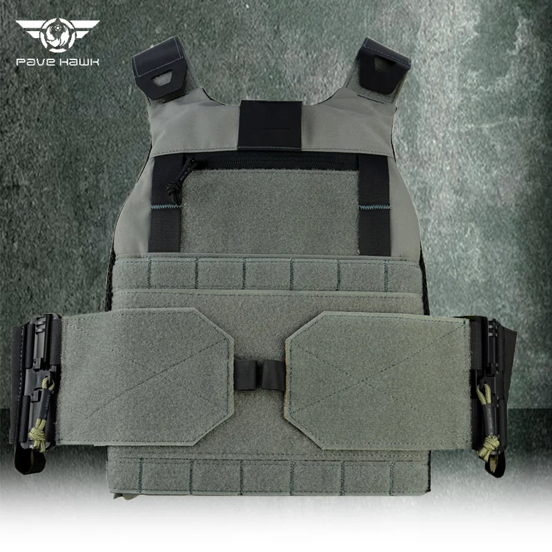 

FCSK2 Field Tactical Vest Cordura 500D Nylon Lightweight Body Armor Both Sides Wearable Military Training Combat Protection Vest